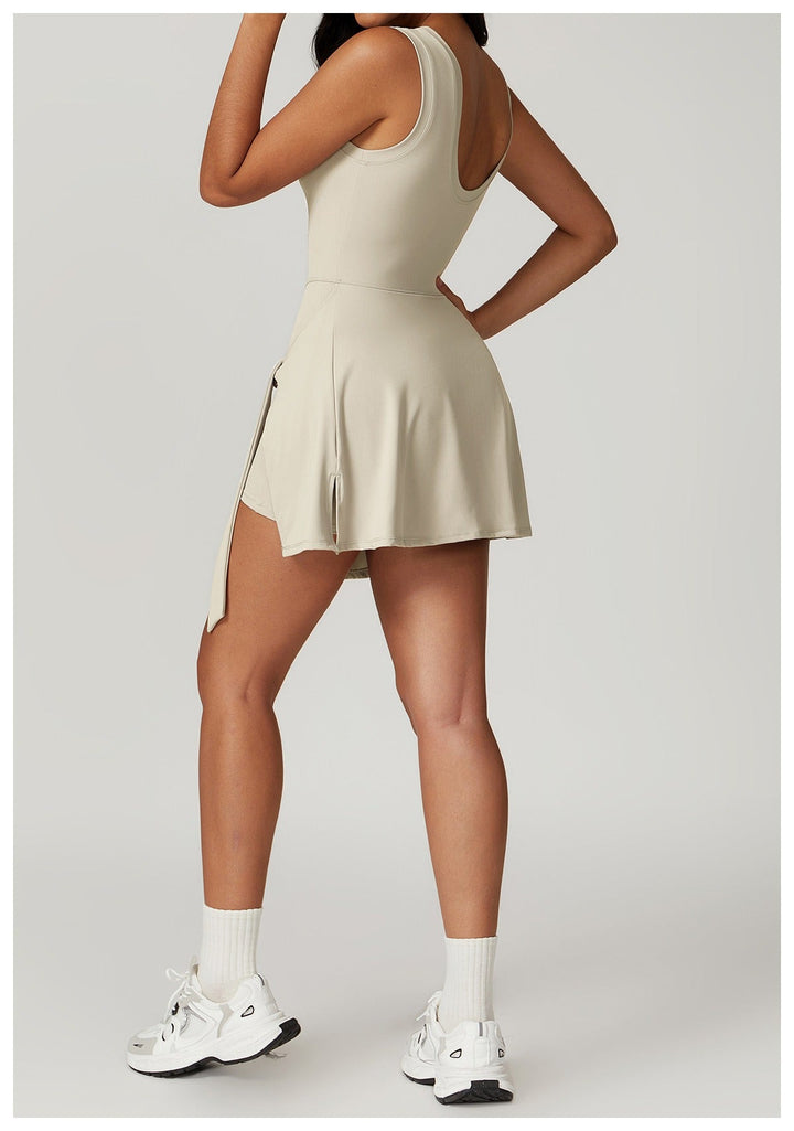 Sporty Chic Skort Dress