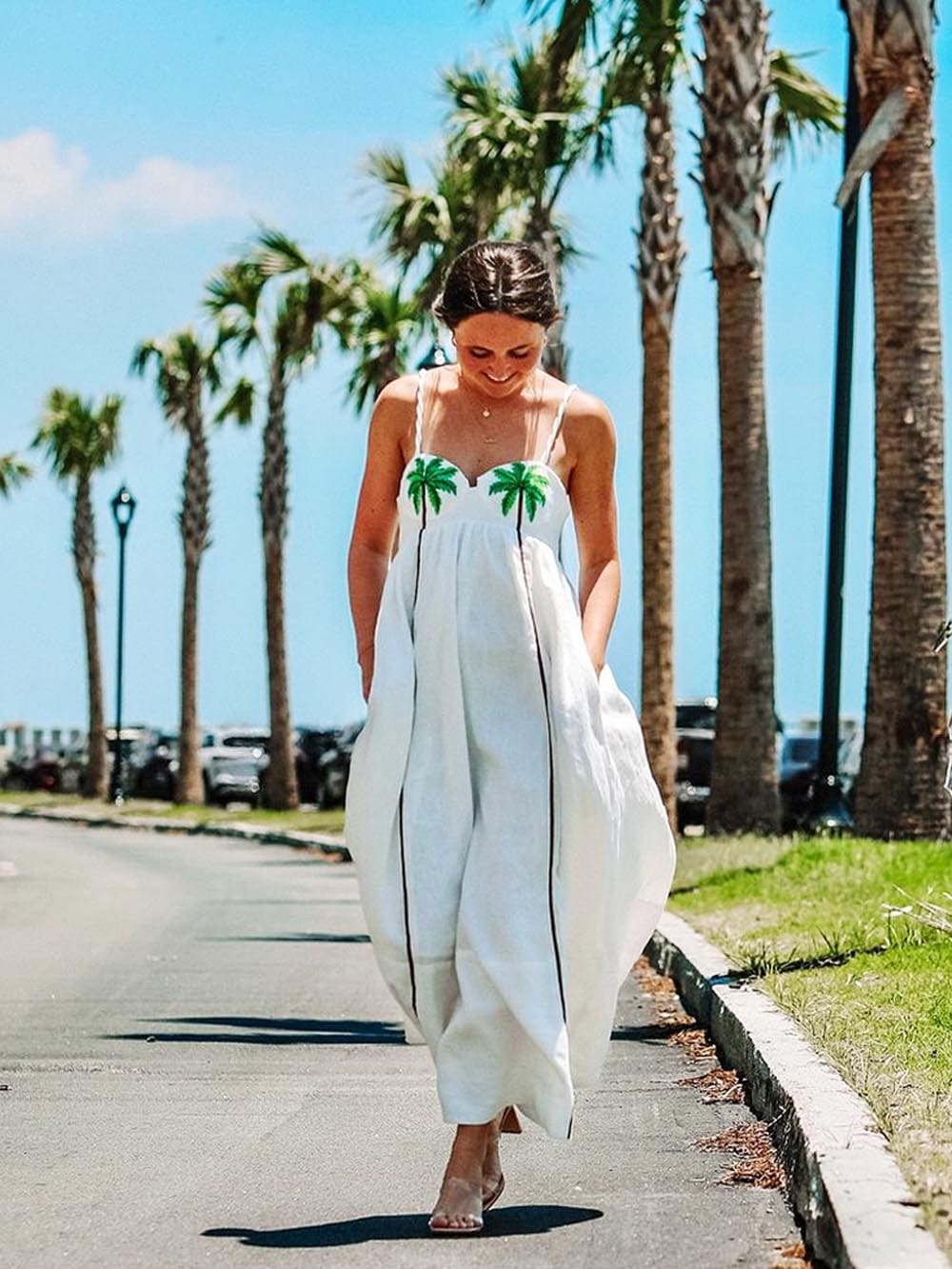 Palm Days Slip Dress