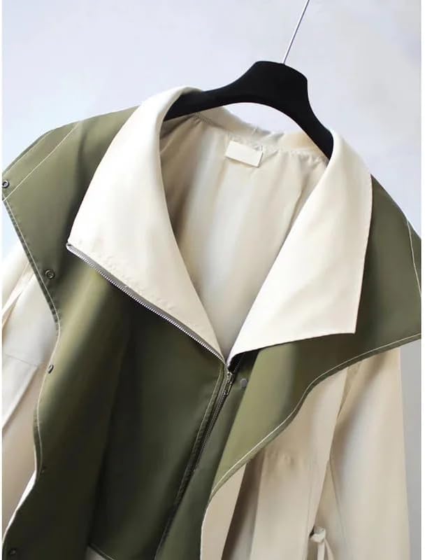 Lily Two-Tone Trench Coat