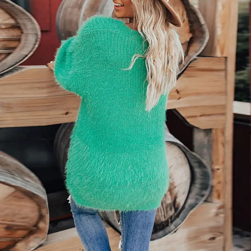 Rosie Fuzzy Knit Sweater