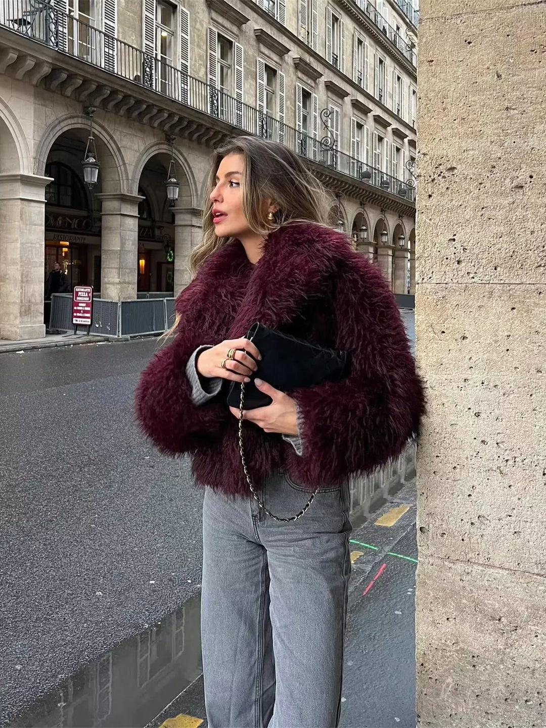 Euro-America Eco Faux Fur Jacket