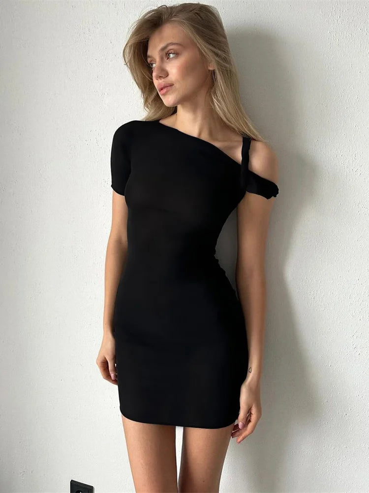 Ky Off Shoulder Mini Dres