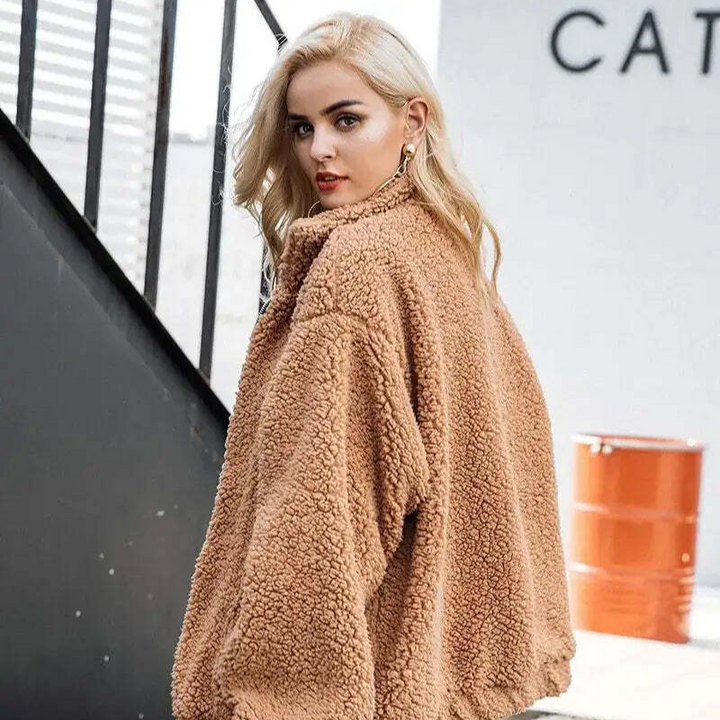 Oversized Faux Fur Jacket