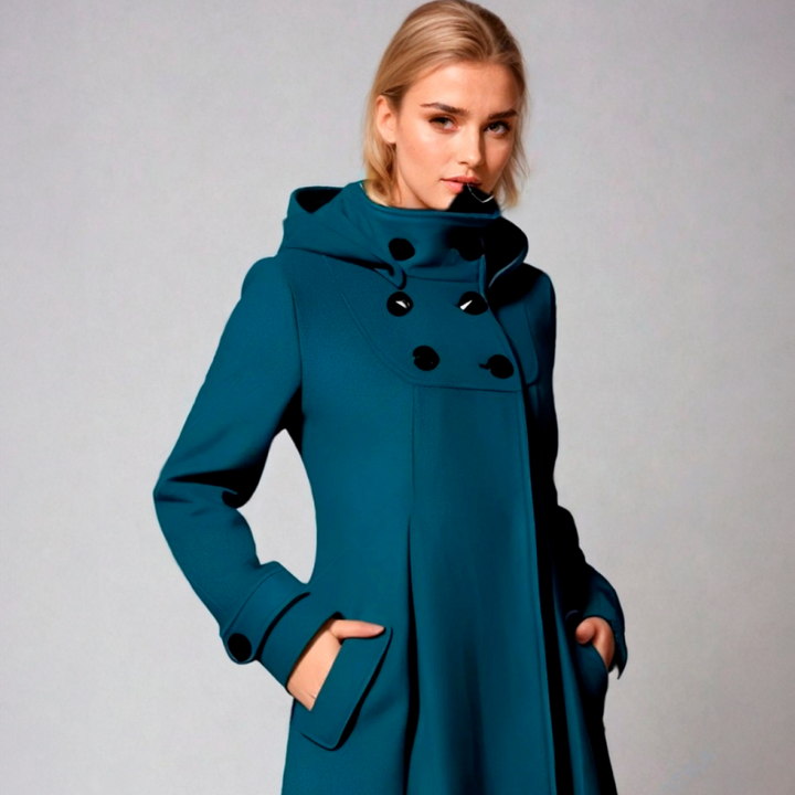 Belgravia Funnel-Neck Coat