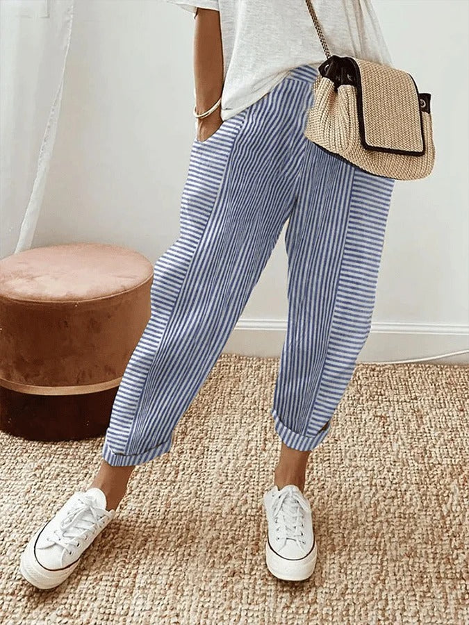 Striped Comfort Pants