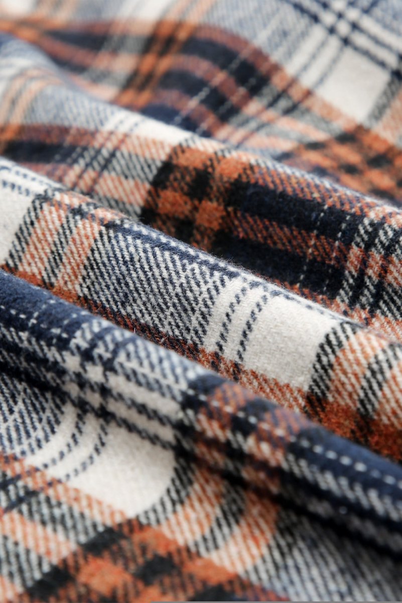 Emerson Sherpa-Lined Flannel Hooded Jacket