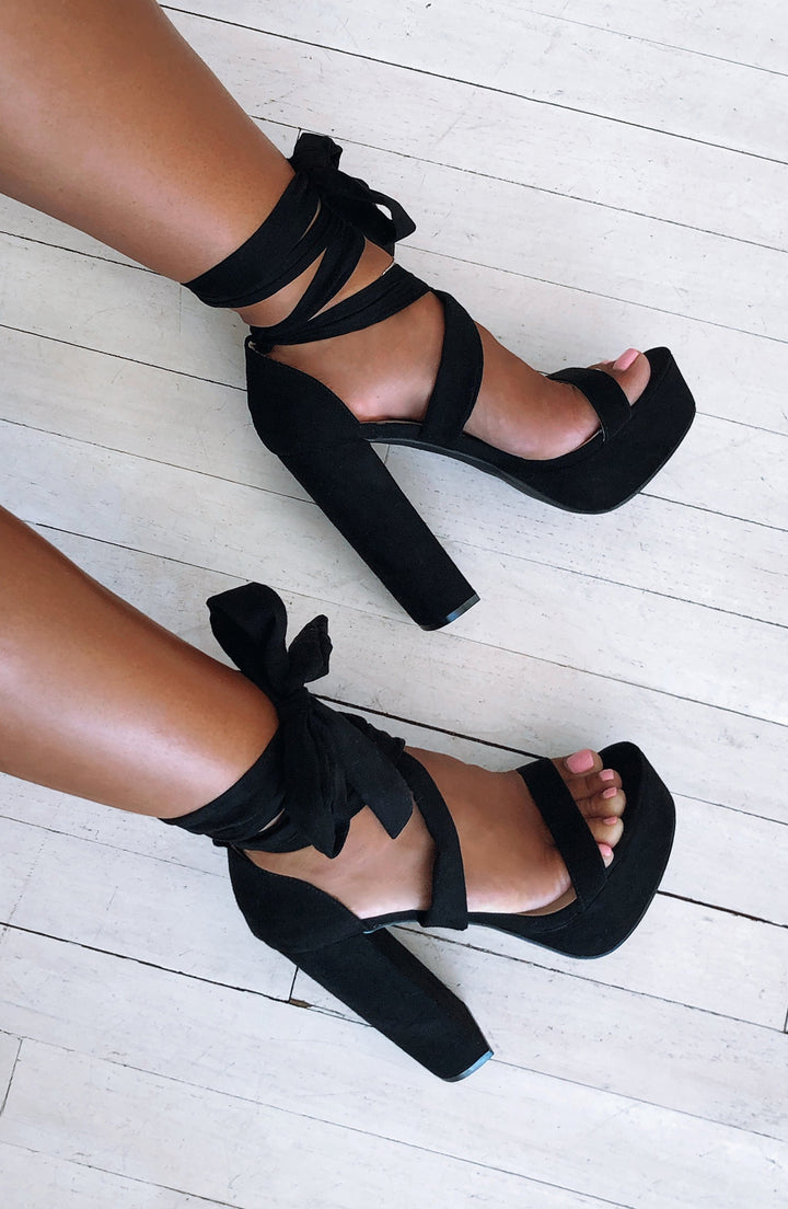 Block Heels - Black