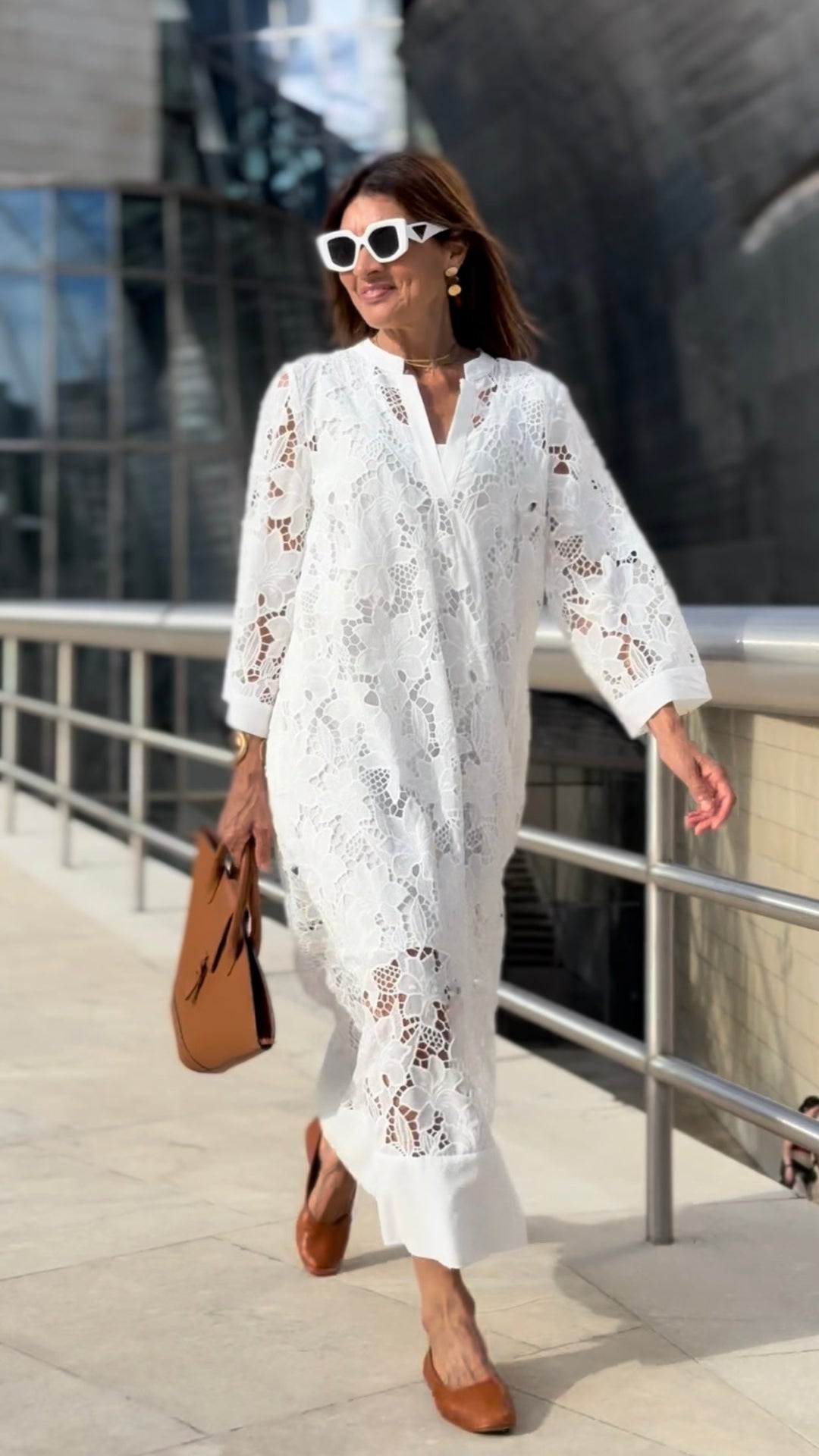 Mia Lace Midi Dress