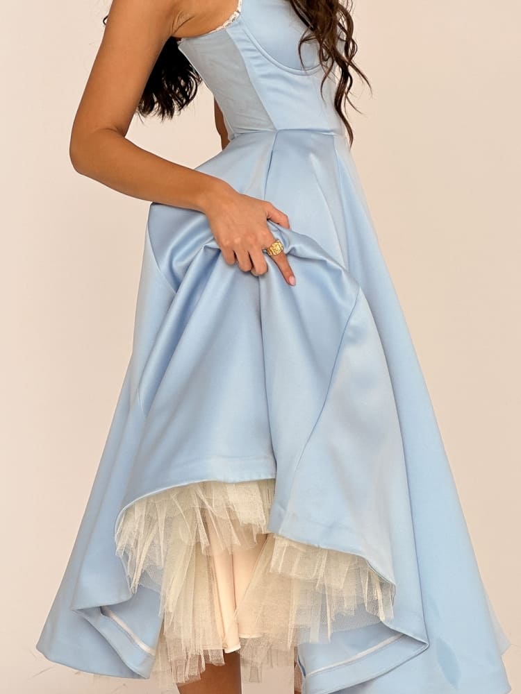 Misses Tulle Midi Dress