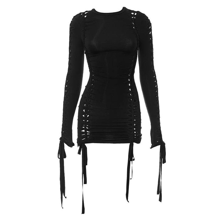 Raven Cut Out Mini Dress